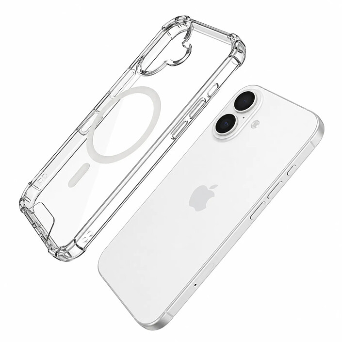 Acheter Avizar Coque MagSafe pour iPhone 16 Plus Antichoc Bumper à Coins Renforcés