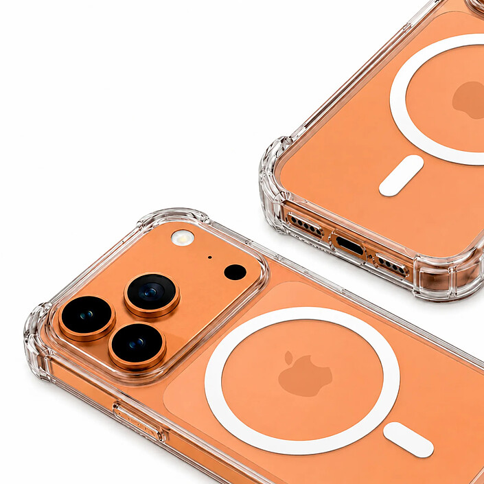 Avizar Coque MagSafe pour iPhone 17 Pro Max Antichoc Bumper à Coins Renforcés pas cher