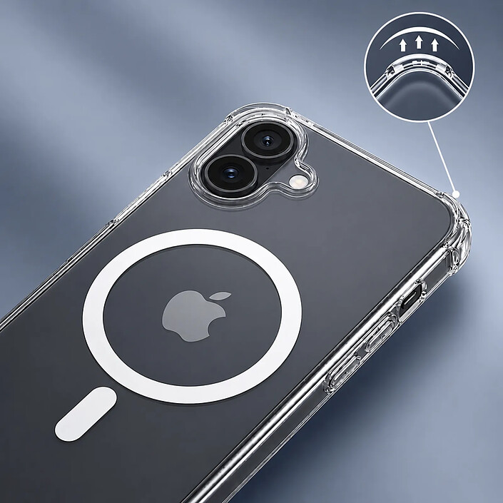 Avis Avizar Coque MagSafe pour iPhone 16 Antichoc Bumper à Coins Renforcés