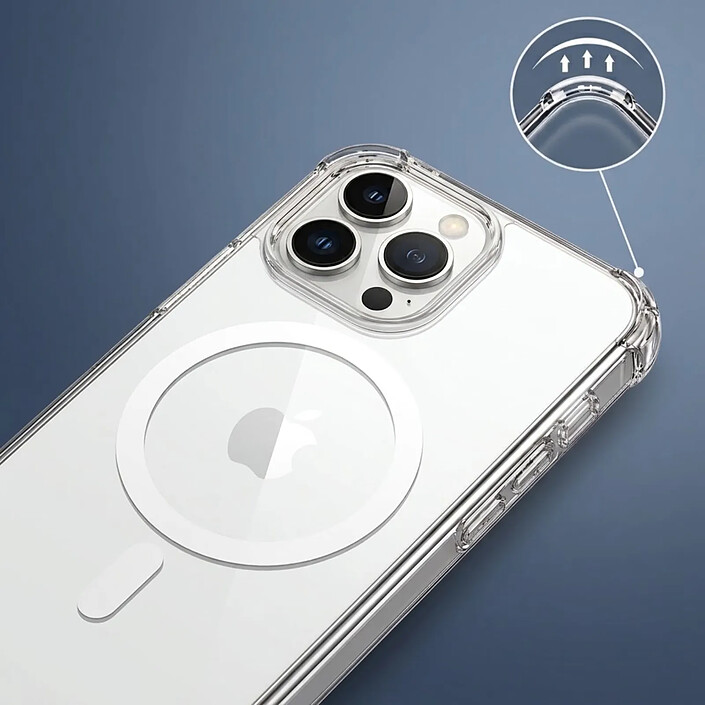 Avis Avizar Coque MagSafe pour iPhone 16 Pro Max Antichoc Bumper à Coins Renforcés