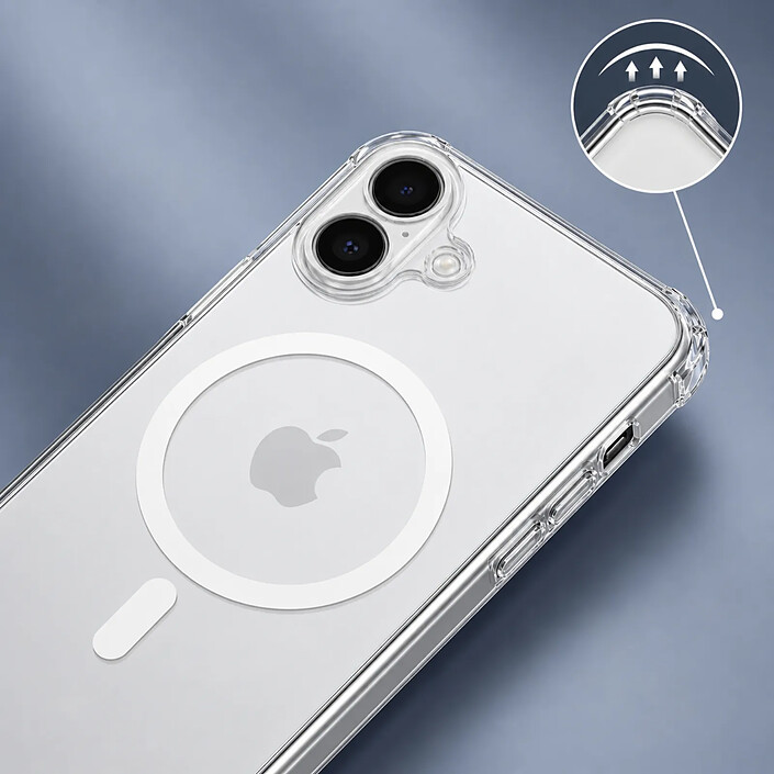 Avis Avizar Coque MagSafe pour iPhone 16 Plus Antichoc Bumper à Coins Renforcés