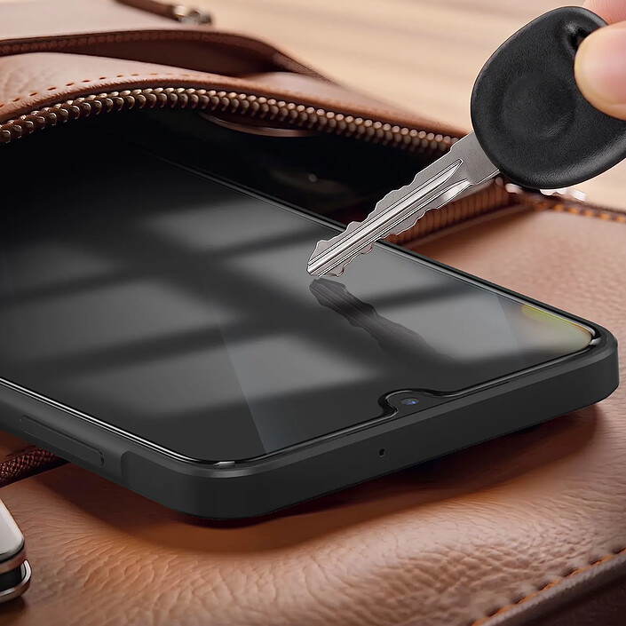 Acheter Zanaé Verre Trempé pour Galaxy A17 Antichoc avec Kit de Pose Magic Box Transparent