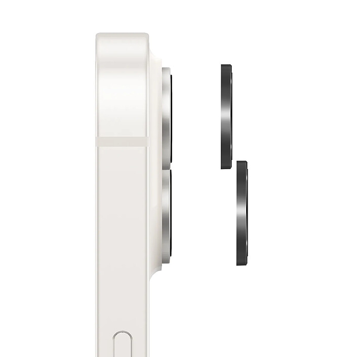 Avis Zanaé Protection Caméra pour iPhone 14 / 14 Plus en Verre Trempé et Aluminium Renforcé Noir