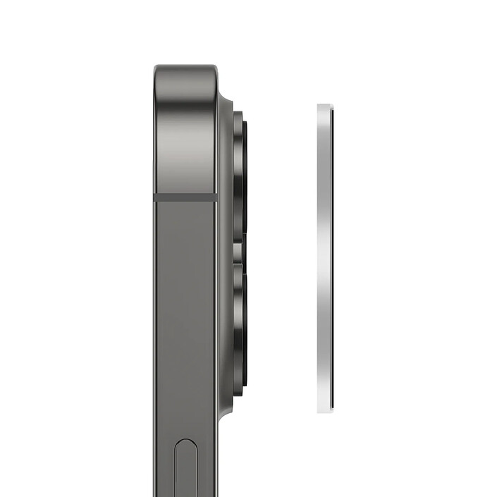 Avis Zanaé Protection Caméra pour iPhone 13 Pro / 13 Pro Max en Verre Trempé et Aluminium Transparent