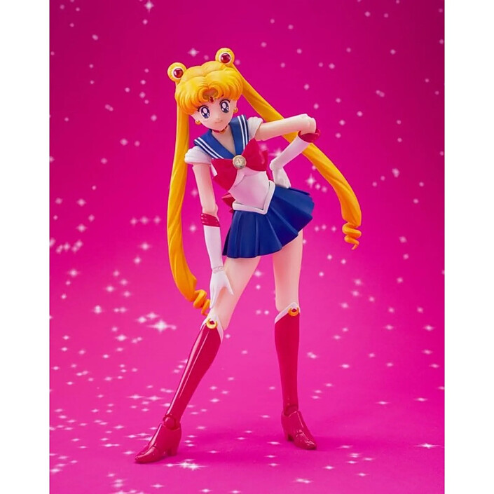 Sailor Moon - Figurine S.H. Figuarts  Sailor Moon-Crystal Star Compact Edition 14 cm pas cher
