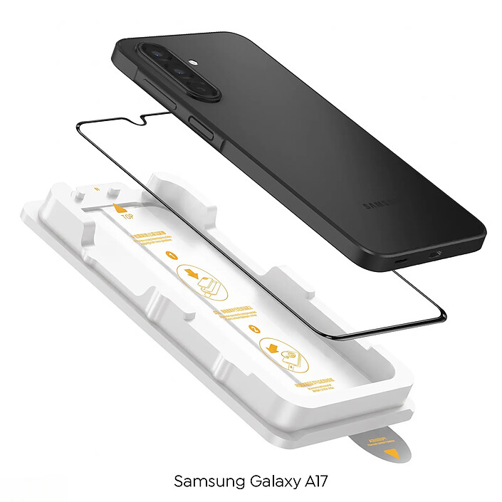 Avis Zanaé Verre Trempé pour Galaxy A17 Antichoc avec Kit de Pose Magic Box Transparent