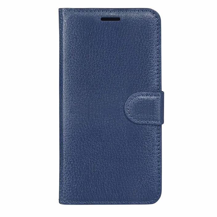 Acheter Zanaé Étui Portefeuille pour Xiaomi Redmi 17 Fermeture Magnétique avec Effet Grainé Bleu nuit