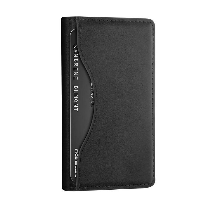 Avizar Porte-cartes pour iPhone MagSafe à 3 Volets Pliables et 5 Fentes avec Support