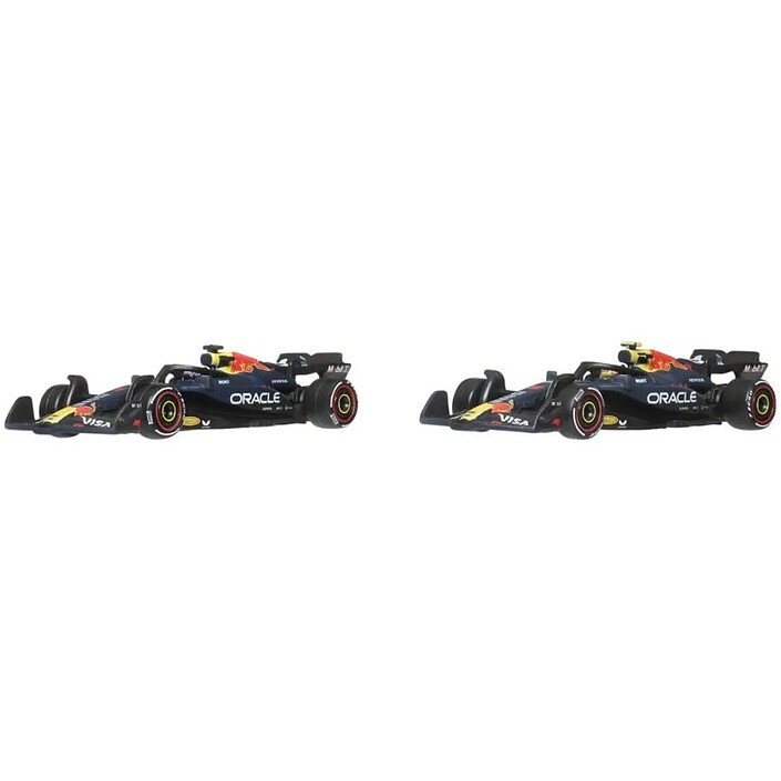 Avis Formule 1 - Pack 2 véhicules Formule 1 Hot Wheels Premium Die-Cast 1/64 Oracle Red Bull Racing