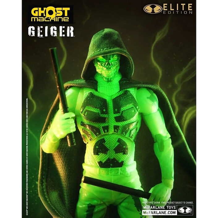 Acheter Ghost Machine - Figurine McFarlane Elite Edition Deluxe Geiger 18 cm