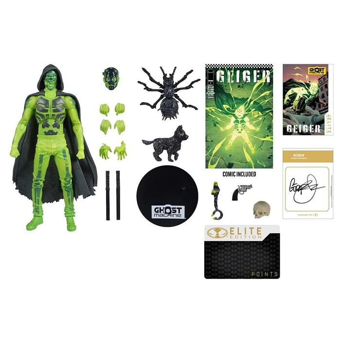 Avis Ghost Machine - Figurine McFarlane Elite Edition Deluxe Geiger 18 cm