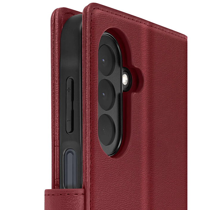 Acheter Mayaxess Étui Portefeuille pour Samsung Galaxy A16 Anti-RFID avec Coque Détachable Rouge