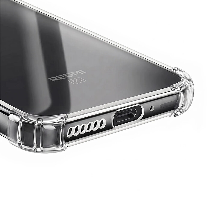 Acheter Zanaé Coque pour Xiaomi Redmi 17 en Silicone Coins Renforcés Antichoc Transparent