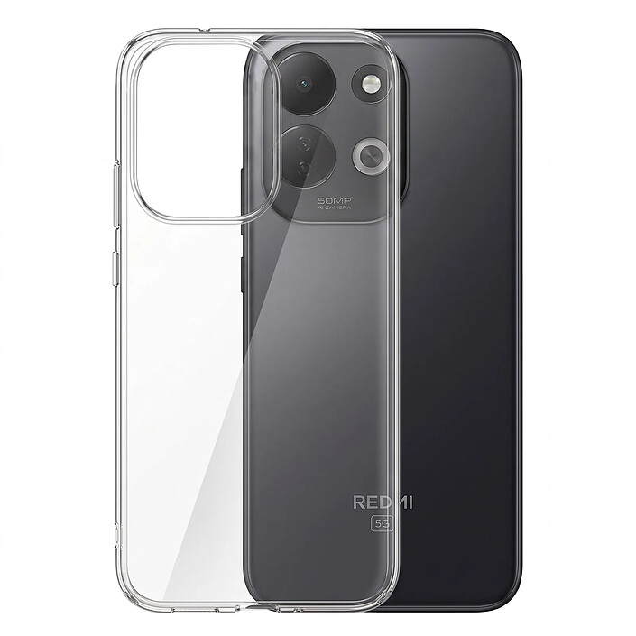 Zanaé Coque pour Xiaomi Redmi 17 en Silicone Souple Anti-Choc Transparent pas cher
