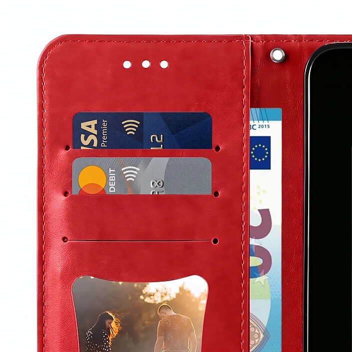 Avizar Étui Portefeuille pour Redmi 17C 5G Motif Mandala avec Support pas cher
