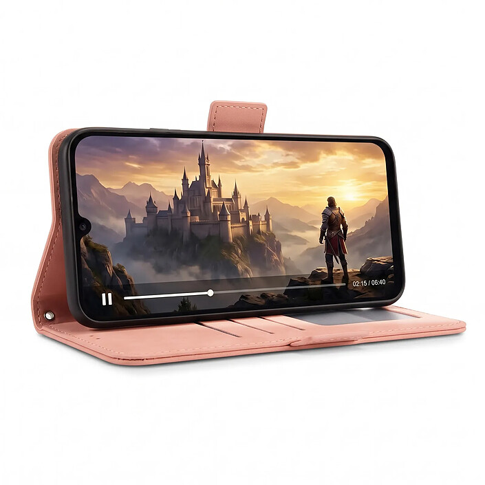 Avizar Étui pour Xiaomi Redmi 17C 5G avec Porte-Cartes Amovible et Support Vidéo pas cher