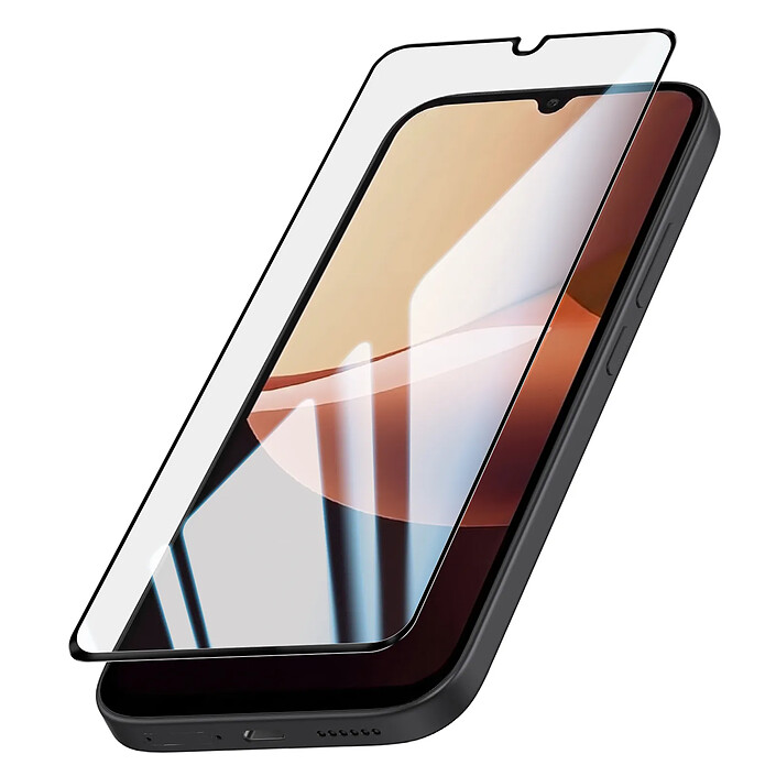 Verre Trempé pour Xiaomi Redmi 17C Protection Anti-rayures et Antichoc Noir / Transparent
