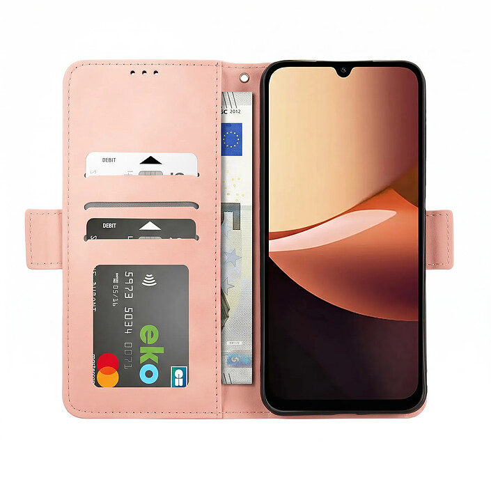 Acheter Avizar Étui pour Xiaomi Redmi 17C 5G avec Porte-Cartes Amovible et Support Vidéo