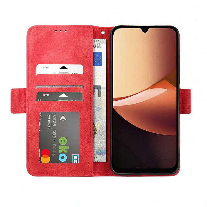 Acheter Avizar Étui pour Xiaomi Redmi 17C 5G avec Porte-Cartes Amovible et Support Vidéo