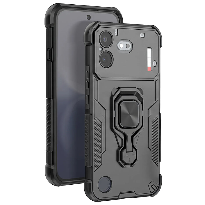 Avizar Coque pour Nothing Phone 4b avec Anneau Rotatif et Fonction Support