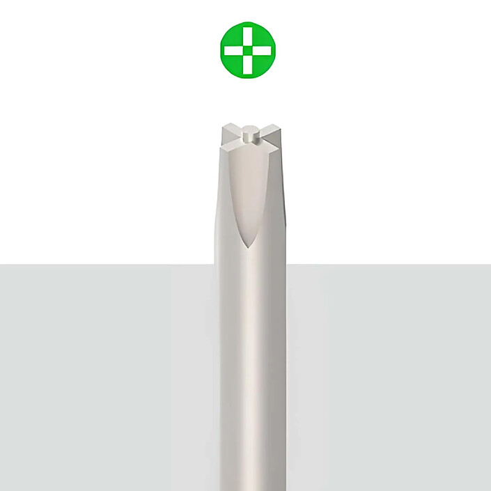 Acheter Générique Tournevis de Précision pour Smartphone Convex-Cross 2,5 mm Magnétique Argent