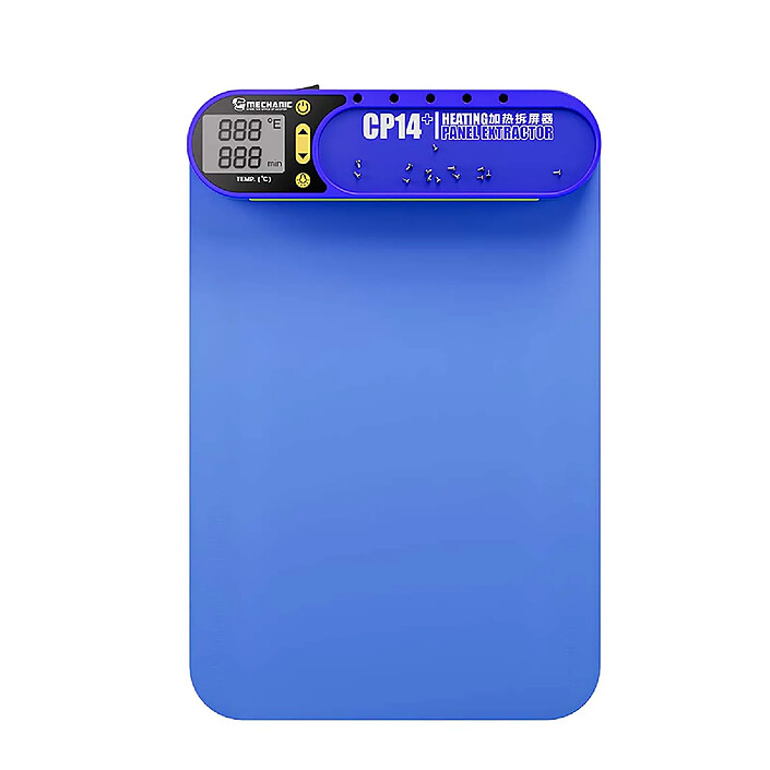 Générique Tapis Chauffant Séparateur d'Écran de Réparation 150W Modèle CP14+ Bleu