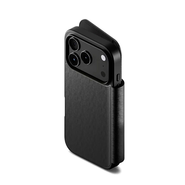 CYGNETT Étui Portefeuille pour iPhone 17 Pro / 18 Pro Série MagWallet en Cuir Noir