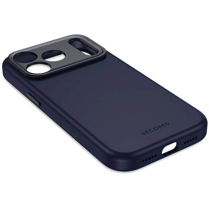 Decoded Coque MagSafe pour iPhone 17 Pro / 18 Pro en Silicone Anti-microbienne Bleu marine pas cher
