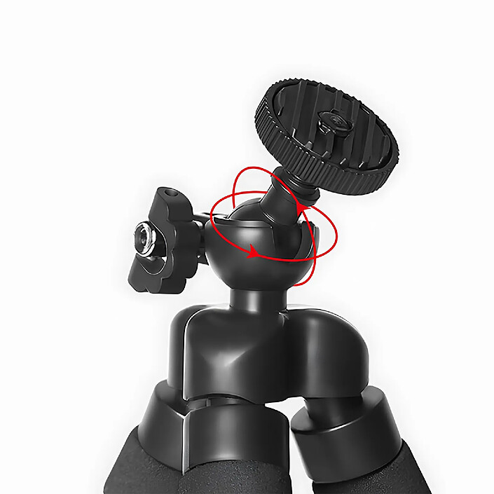 Avis ONEPLUS Perche à Selfie Extensible avec Fonction Trépied Dépliable Rotative 360° Noir / Blanc