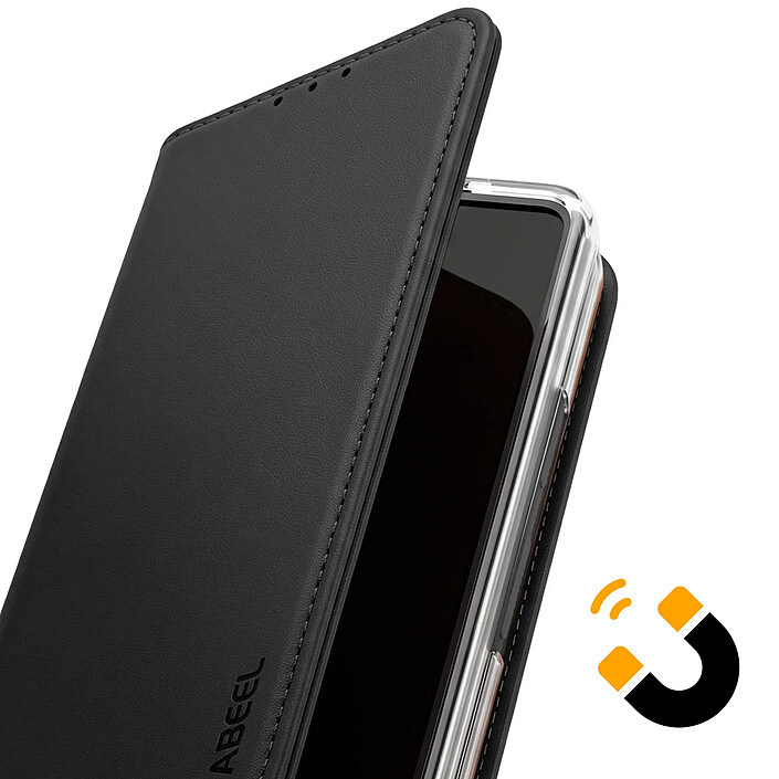 Avis Abeel Étui Portefeuille pour Google Pixel 11 Pro Fold Anti-RFID avec Support Noir