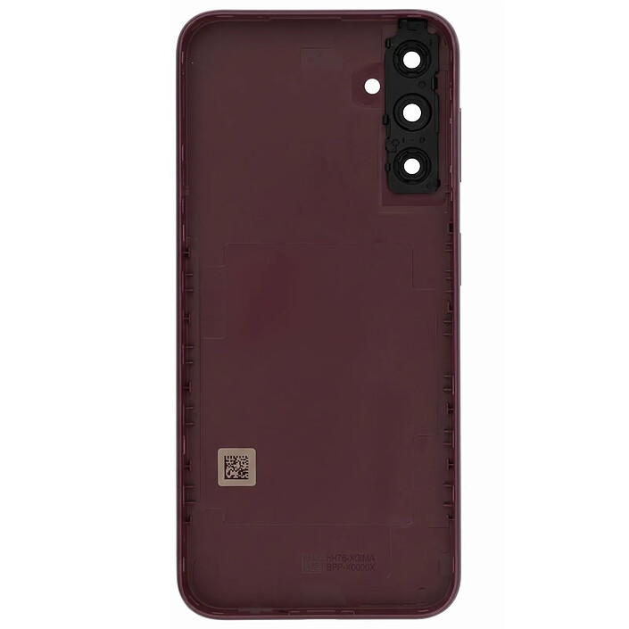 Cache Batterie pour Samsung Galaxy A14 5G avec Lentille et Adhésif Rouge