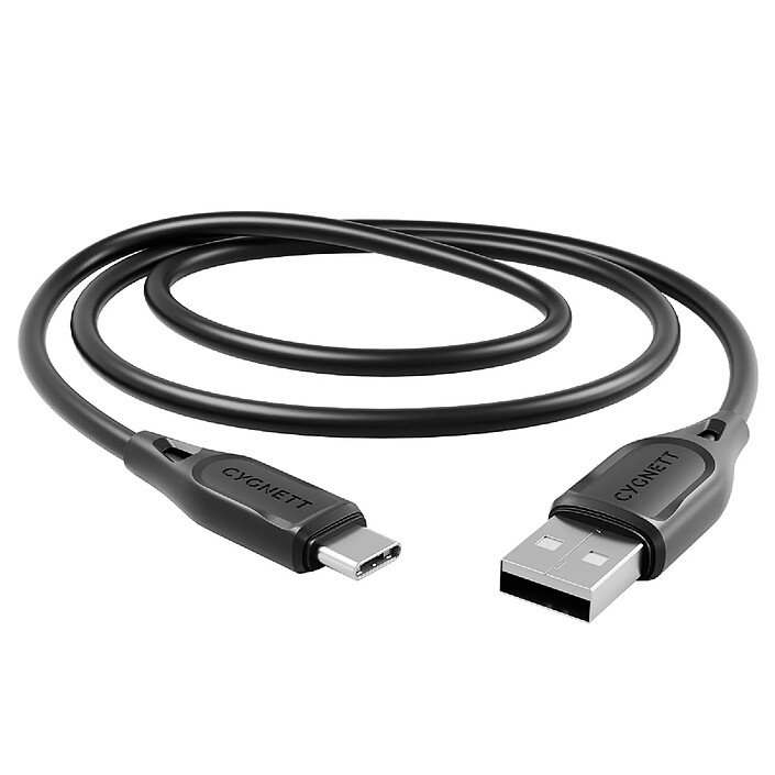 Acheter CYGNETT Câble USB-C vers USB-A Charge et Transfert 3A 60W Essentials 2m Noir
