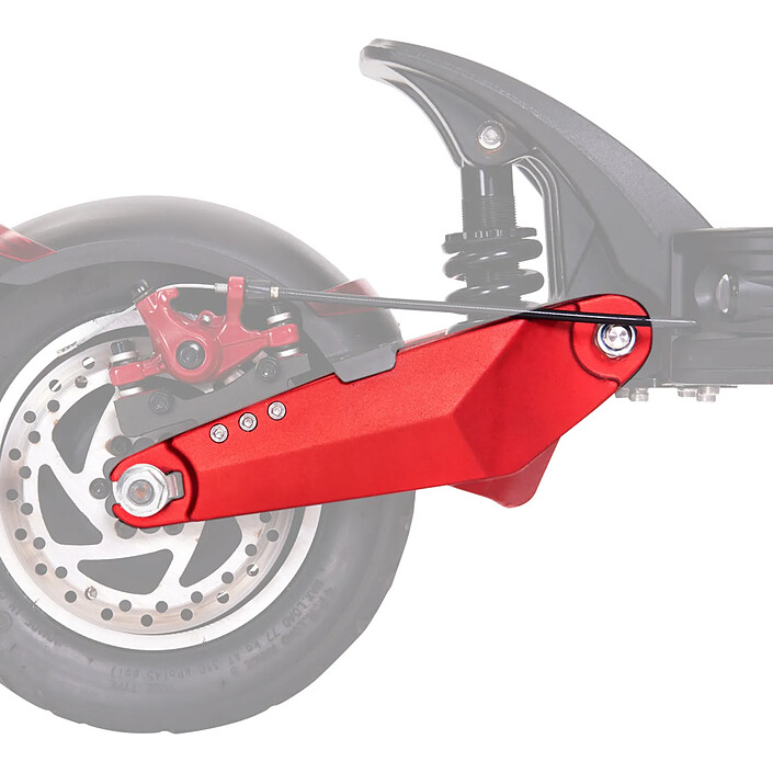 Acheter Zero Fourche Avant pour Trottinette Zero 10X V1 Original Rouge