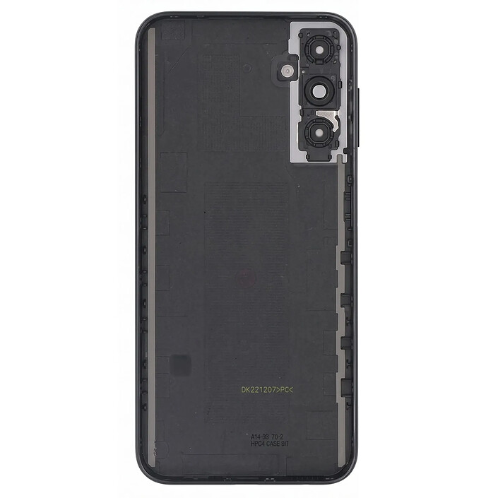 Cache Batterie pour Samsung Galaxy A14 5G avec Lentille et Adhésif Noir