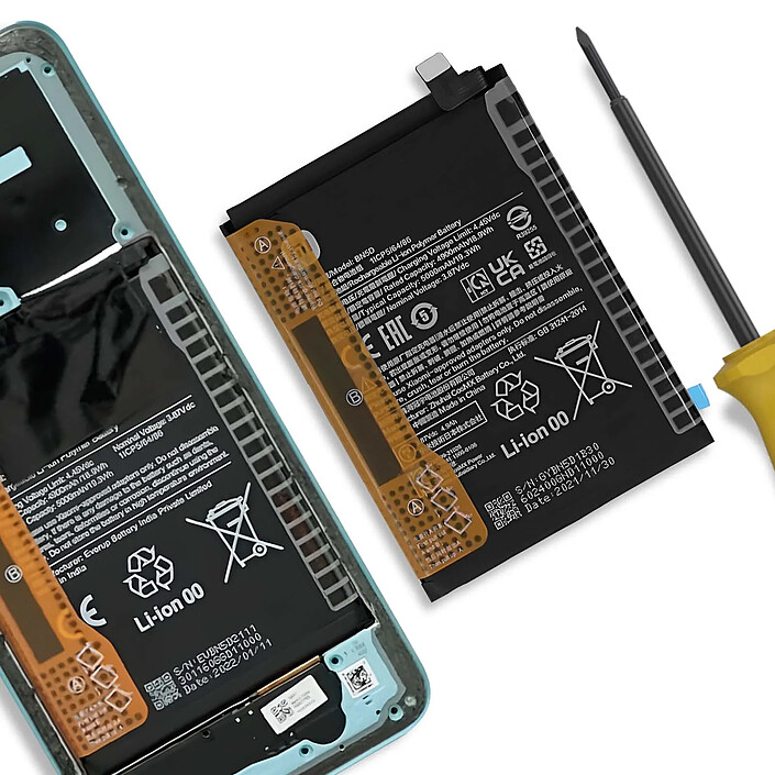Avis Xiaomi Batterie pour Xiaomi Redmi Note 11 4G et Note 11S 4G 5000mAh BN5D Noir