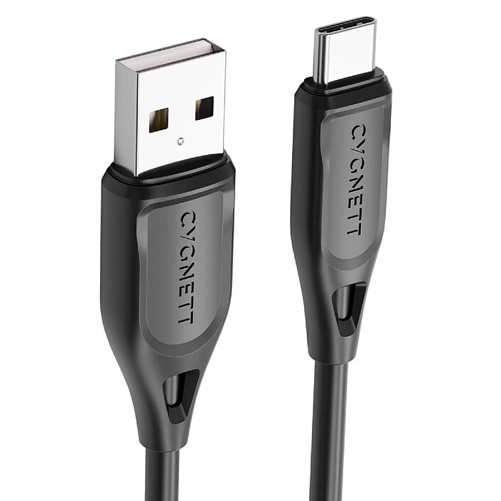 CYGNETT Câble USB-C vers USB-A Charge et Transfert 3A 60W Essentials 2m Noir