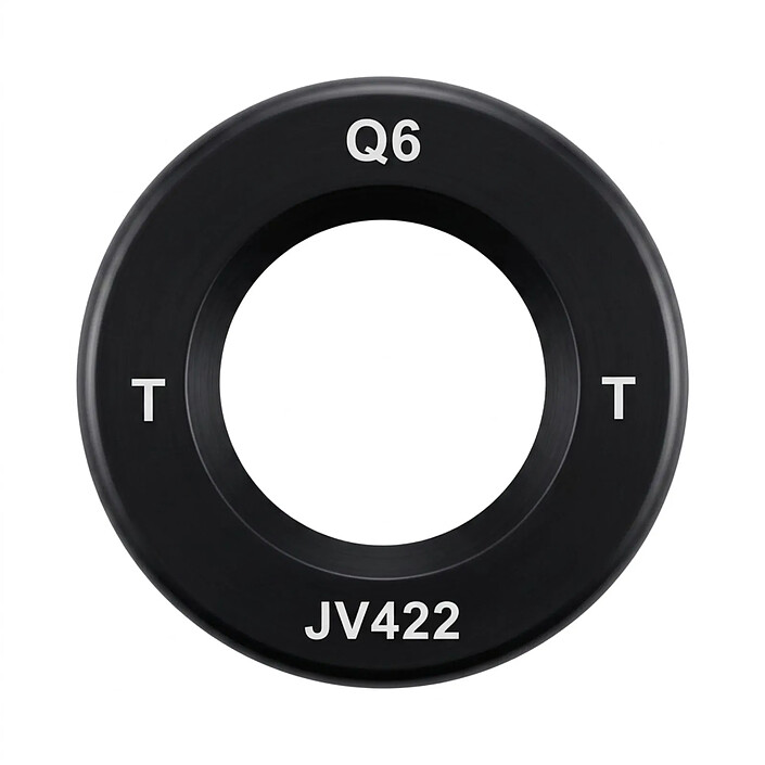 Samsung Lentille de Remplacement pour Caméra Téléobjectif Galaxy Z Fold 6 Service Pack Noir / Transparent
