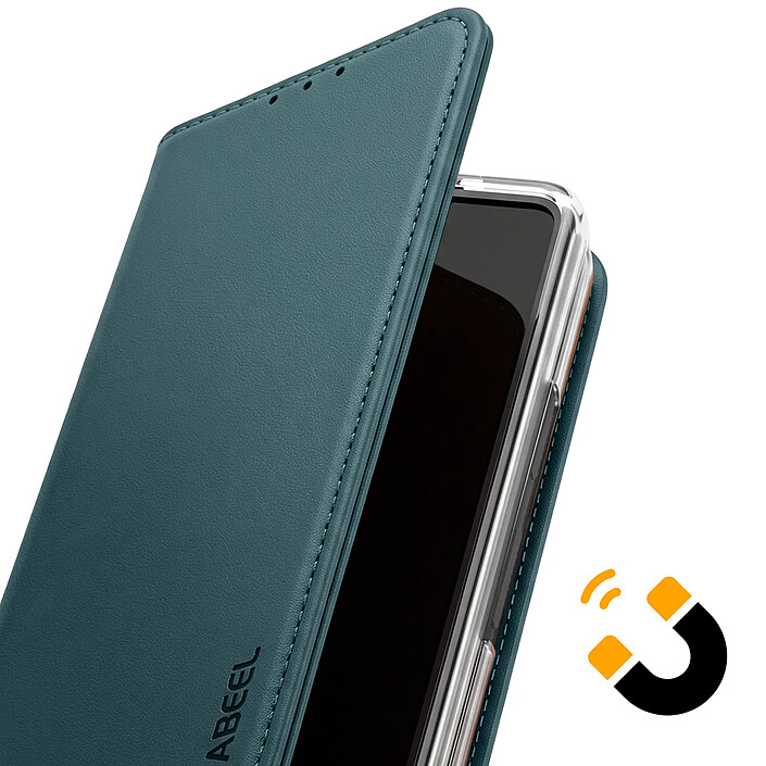 Avis Abeel Étui Portefeuille pour Google Pixel 11 Pro Fold Anti-RFID avec Support Vert