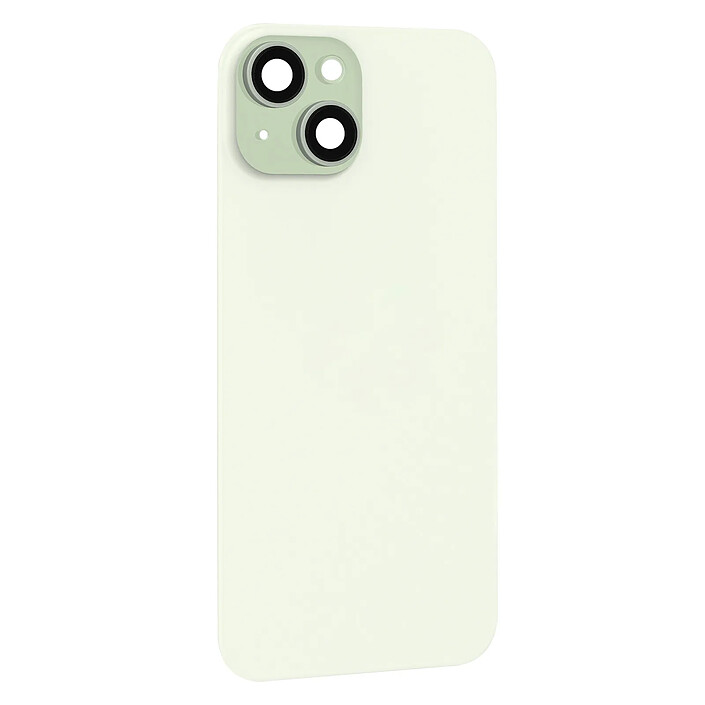 Avis Vitre arrière Complète pour iPhone 15 Plus avec MagSafe Vert pâle