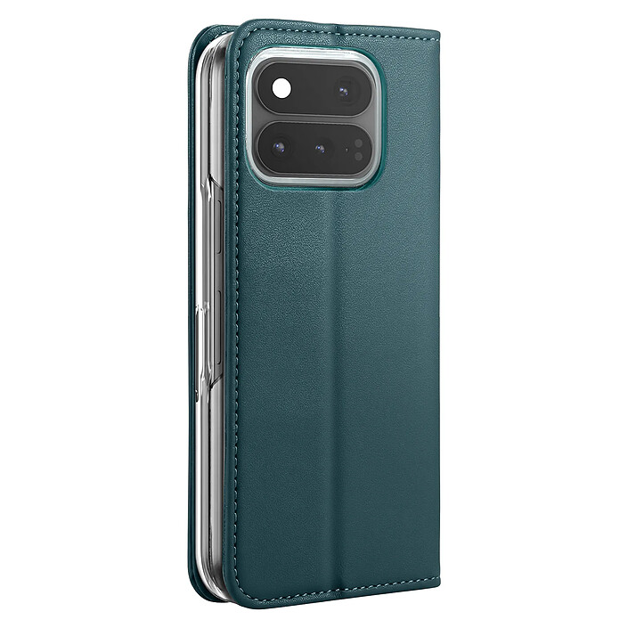 Abeel Étui Portefeuille pour Google Pixel 11 Pro Fold Anti-RFID avec Support Vert
