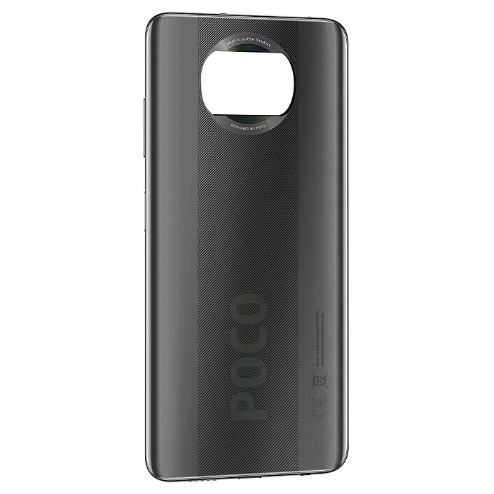 Avis Xiaomi Vitre arrière pour Xiaomi Poco X3 Original Service Pack Gris foncé