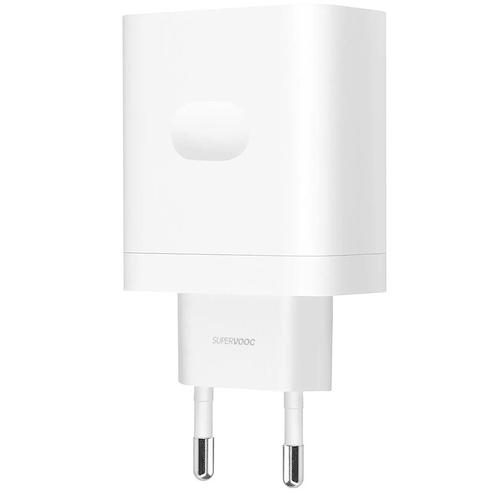 ONEPLUS Chargeur 100W USB 5A OnePlus SUPERVOOC avec Câble 1m Blanc ...