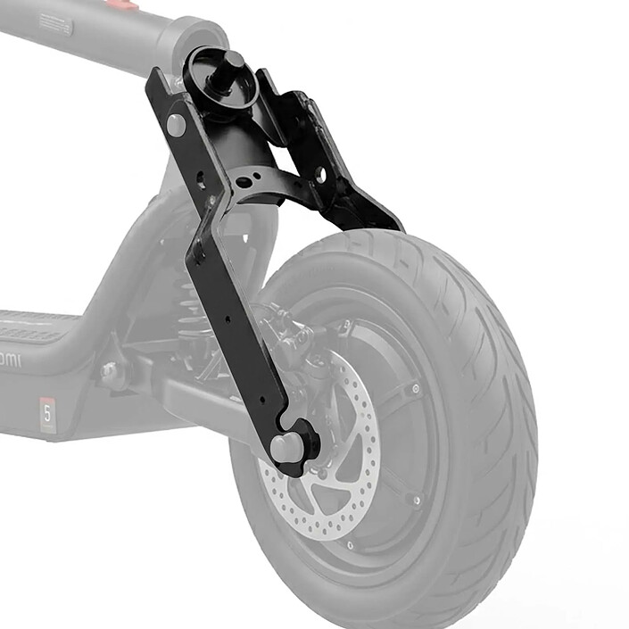 Acheter Xiaomi Fourche Arrière pour Trottinette Scooter 5 Pro avec Structure Renforcée Noir
