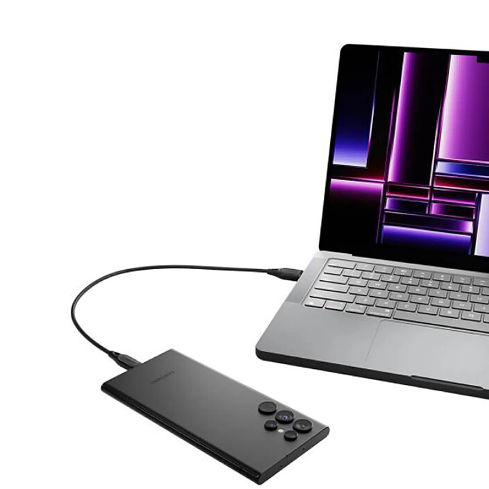 CYGNETT Câble USB-C vers USB-A Charge et Transfert 3A 60W Essentials 1m Noir pas cher