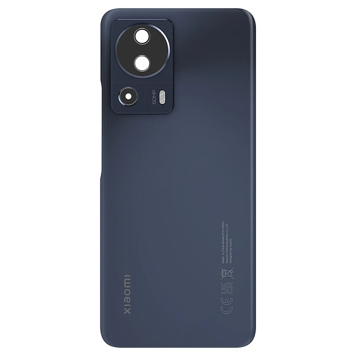 Xiaomi Vitre arrière pour Xiaomi 13 Lite Original Service Pack Noir