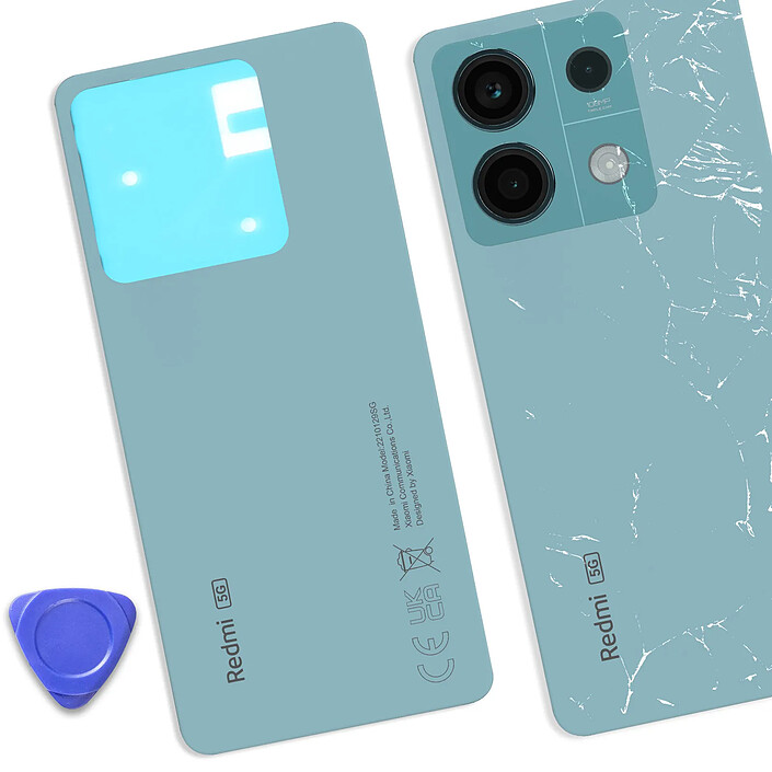Acheter Xiaomi Cache batterie pour Xiaomi Redmi Note 13 5G Original Service Pack Bleu