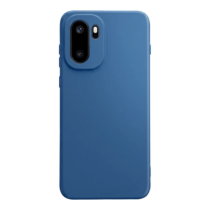 Coque pour OnePlus 15R en Silicone Souple Antichoc avec Finition Mate Bleu