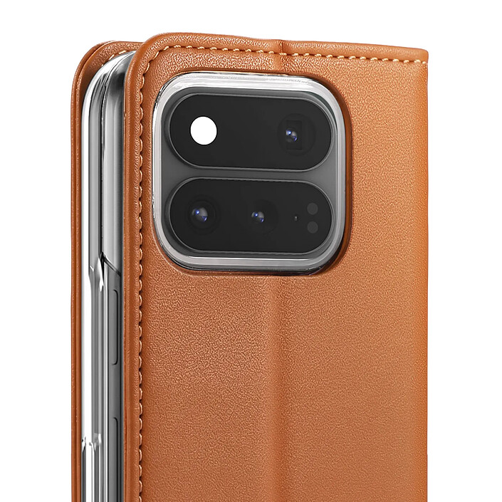 Acheter Abeel Étui Portefeuille pour Google Pixel 11 Pro Fold Anti-RFID avec Support Marron