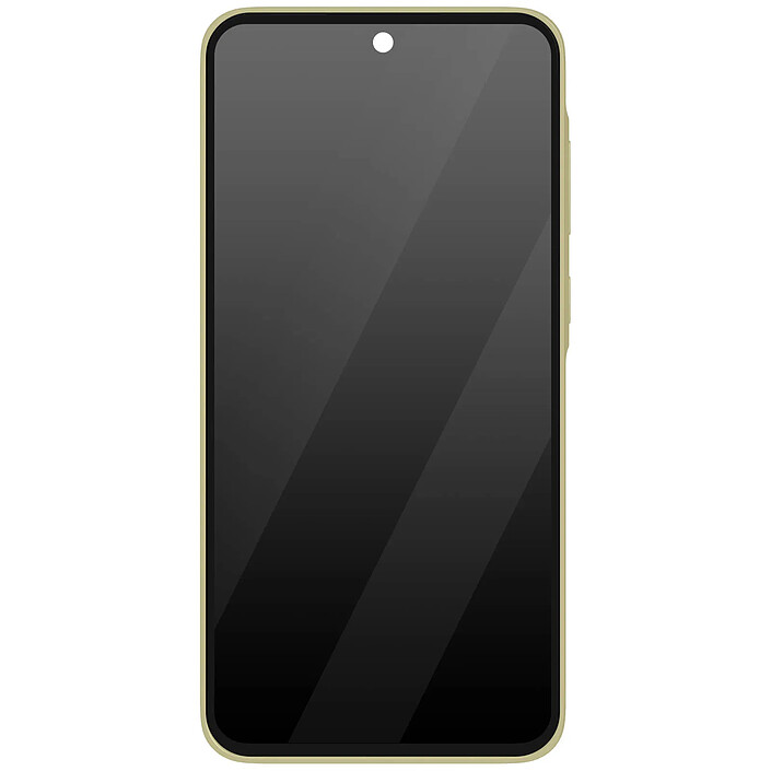 Samsung Écran pour Samsung Galaxy A35 LCD + Vitre Tactile + Châssis Original Vert citron