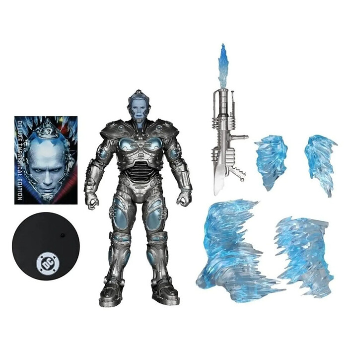 DC Multiverse - Figurine Batman & Robin Mr. Freeze (Gold Label) 18 cm pas cher